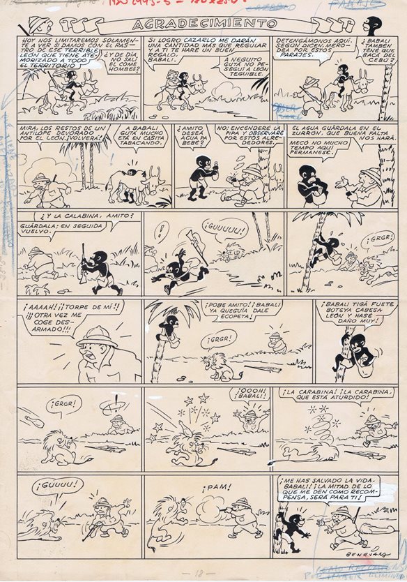 Aventuras de Eustaquio Morcillón - Agradecimiento