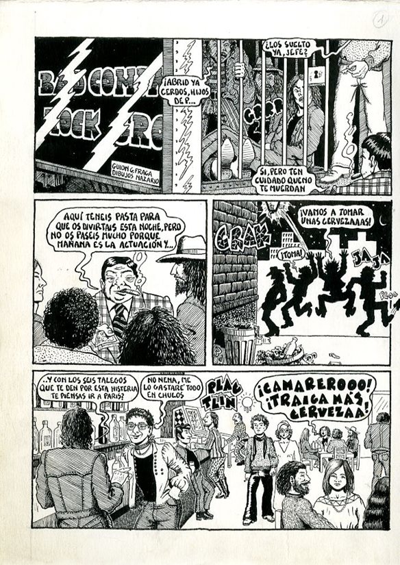 Bad Comix Rock Group 6p Completa
